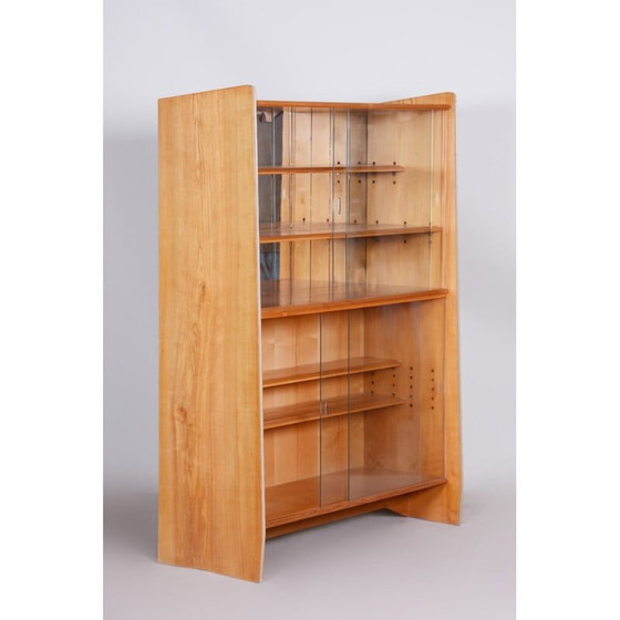 Image 1 of Bücherregal aus Esche, Tschechisch 1950