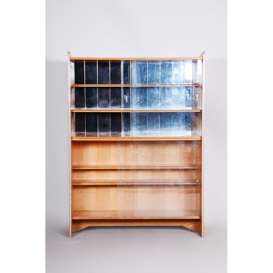 Image 1 of Bücherregal aus Esche, Tschechisch 1950