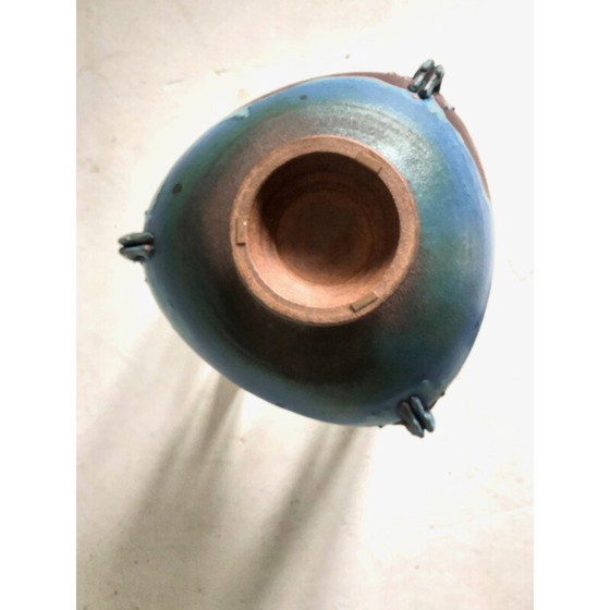 Image 1 of Vintage-Schale mit Elfen-Dekor aus Keramik, 1980