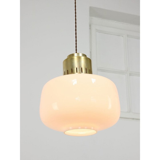 Image 1 of Mid Century Opal-Pendelleuchte