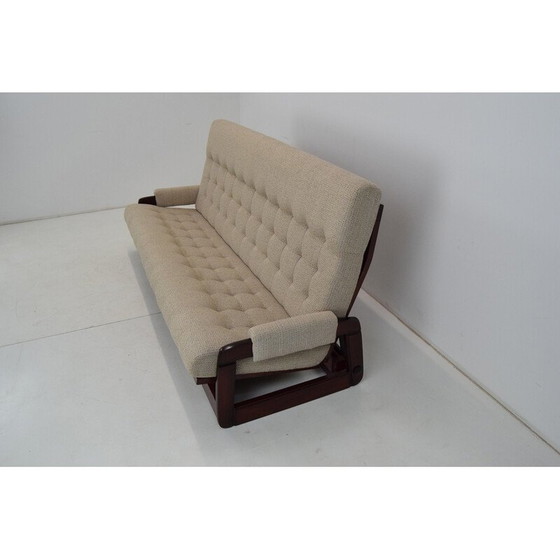 Image 1 of Mid-Century Dreisitzer-Sofa, Tschechoslowakei 1980er Jahre