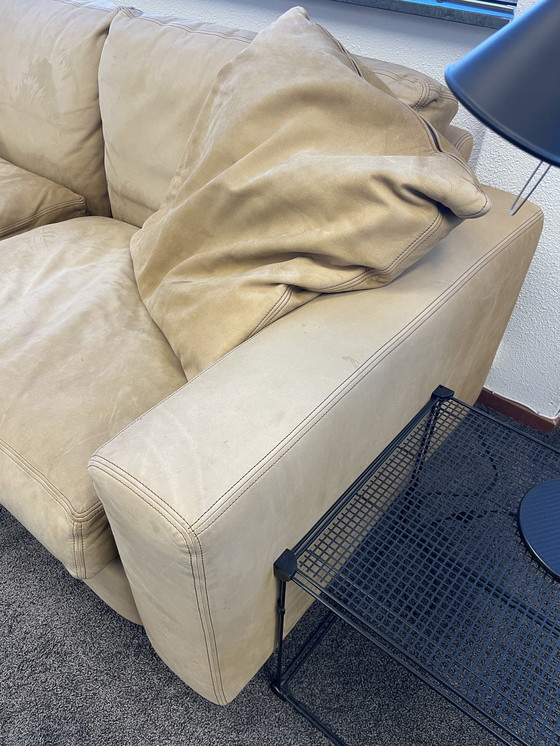 Image 1 of Gelderland Sofa - Modell 5811 - 188X92X80 - Nubukleder