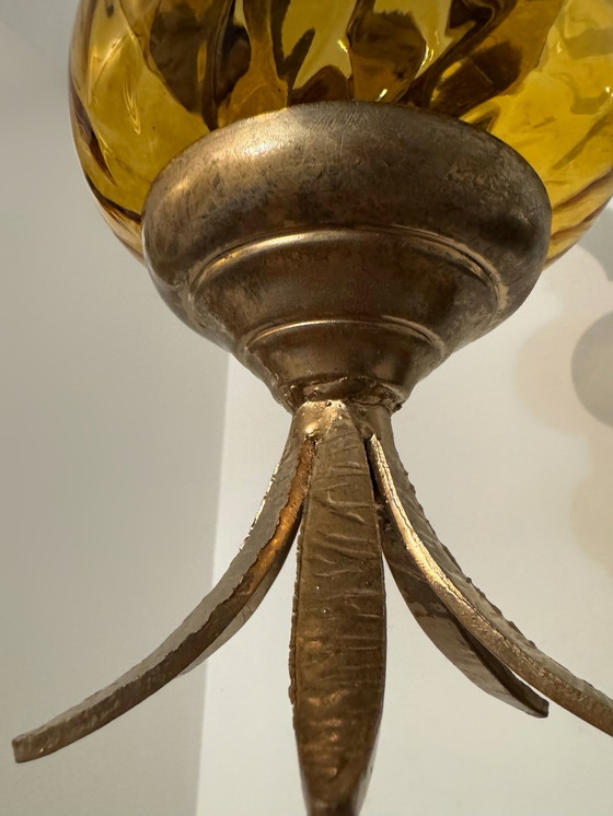 Image 1 of Kronleuchter Ananas 70er Jahre