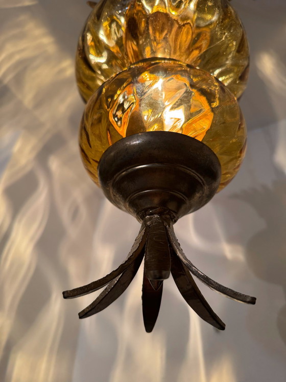 Image 1 of Kronleuchter Ananas 70er Jahre