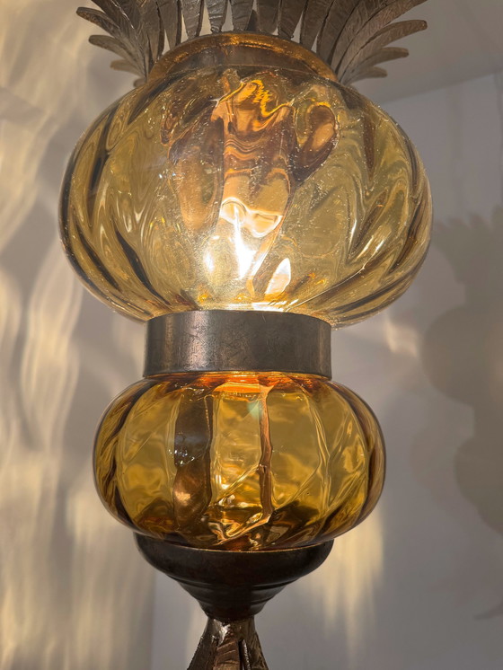 Image 1 of Kronleuchter Ananas 70er Jahre