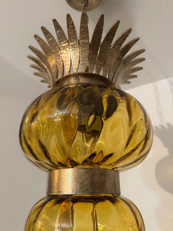 Image 1 of Kronleuchter Ananas 70er Jahre