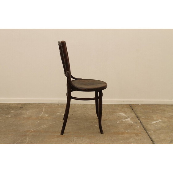 Image 1 of Vintage Stuhl aus Buchenholz von Thonet, Tschechoslowakei 1930er Jahre