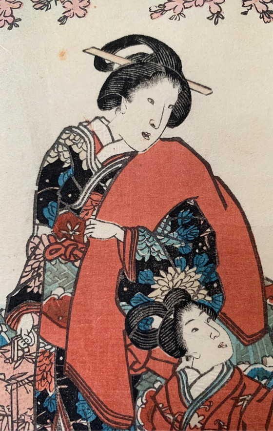 Image 1 of Japanische Tür von Utagawa Kunisada