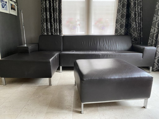 Gelderland Ecksofa 6511/6515 mit Hocker