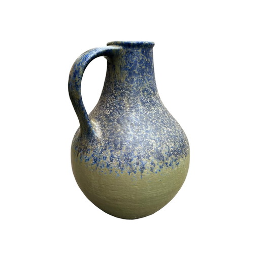 Vintage XL Keramikvase 1970er Jahre