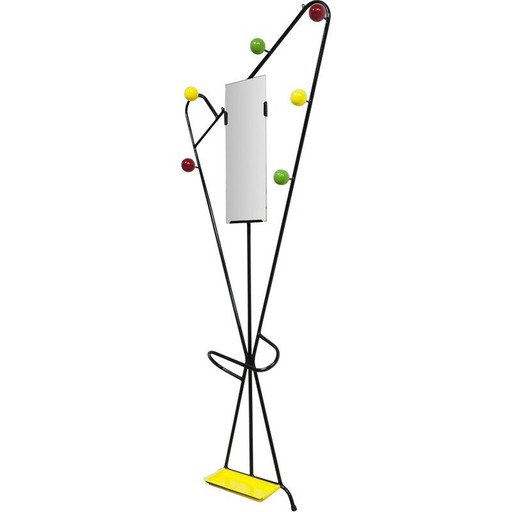 Vintage Atomic Wandschrank von Roger Feraud, 1960