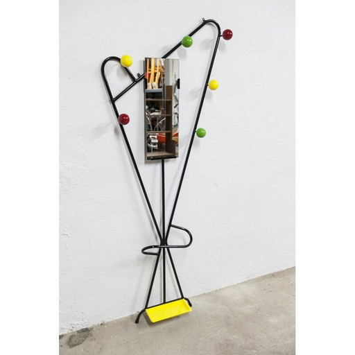 Vintage Atomic Wandschrank von Roger Feraud, 1960