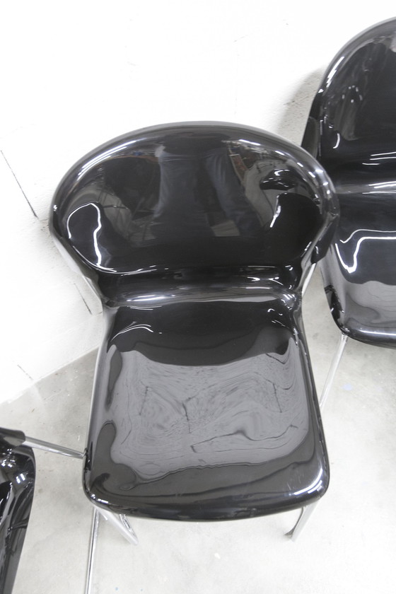 Image 1 of Lot Von 29 Stühle Sm400 Design Gerd Lange 1980 Drabert Stapelbar Mit Karren Herstellung 2009