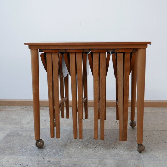 Image 1 of Vintage-Schachteltische, 1950