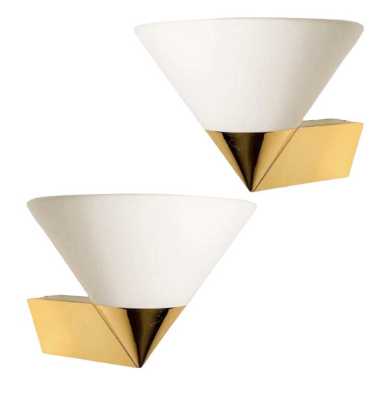 Image 1 of 2x Vintage-Wandlampe