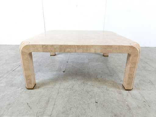 Vintage Couchtisch mit Mosaikmuster