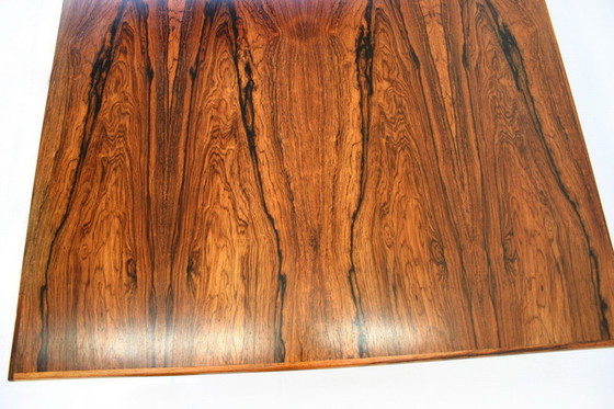 Image 1 of Danish Mid Century Brazilian Rosewood / Rio Palisander executive Writing Desk / Schreibtisch