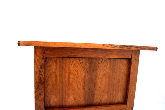 Image 1 of Danish Mid Century Brazilian Rosewood / Rio Palisander executive Writing Desk / Schreibtisch