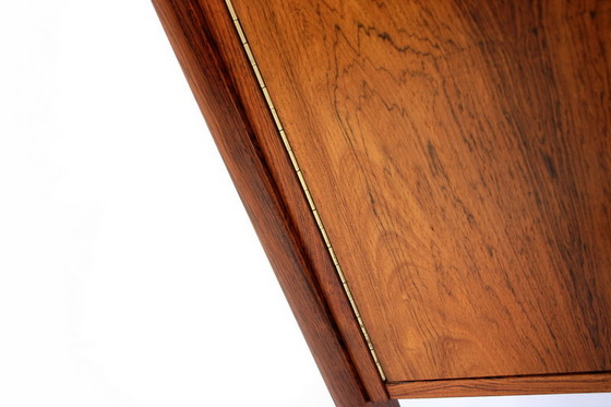 Image 1 of Danish Mid Century Brazilian Rosewood / Rio Palisander executive Writing Desk / Schreibtisch