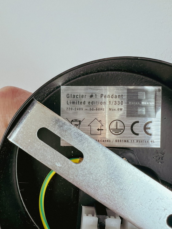 Image 1 of Schweizer Designlampe Glacier #1