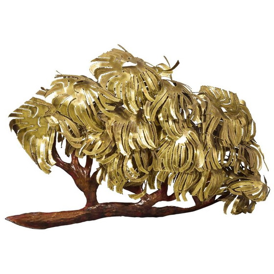 Image 1 of Daniel D'haeseleer brutalistische Palmen-Wandskulptur