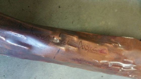 Image 1 of Daniel D'haeseleer brutalistische Palmen-Wandskulptur