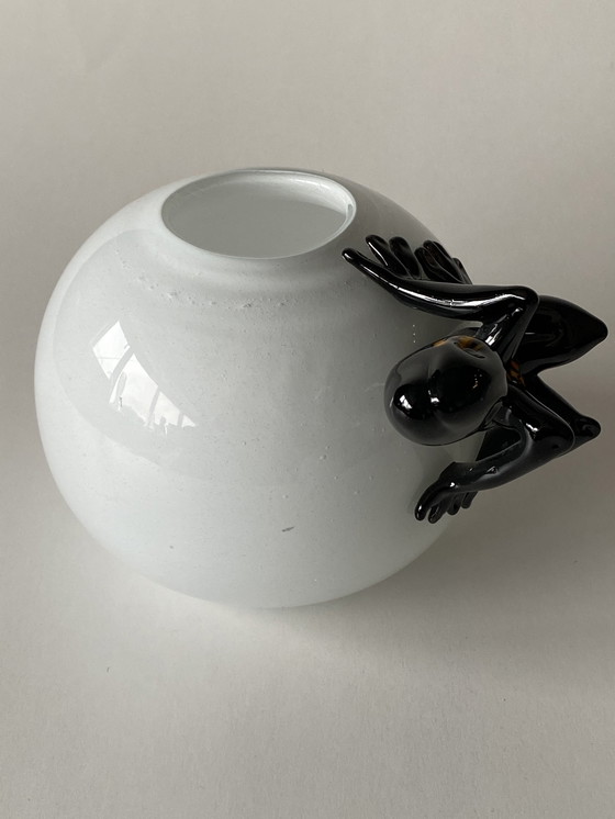 Image 1 of Eidechse auf einer Vase