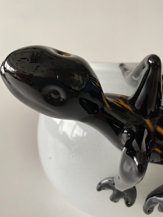 Image 1 of Eidechse auf einer Vase