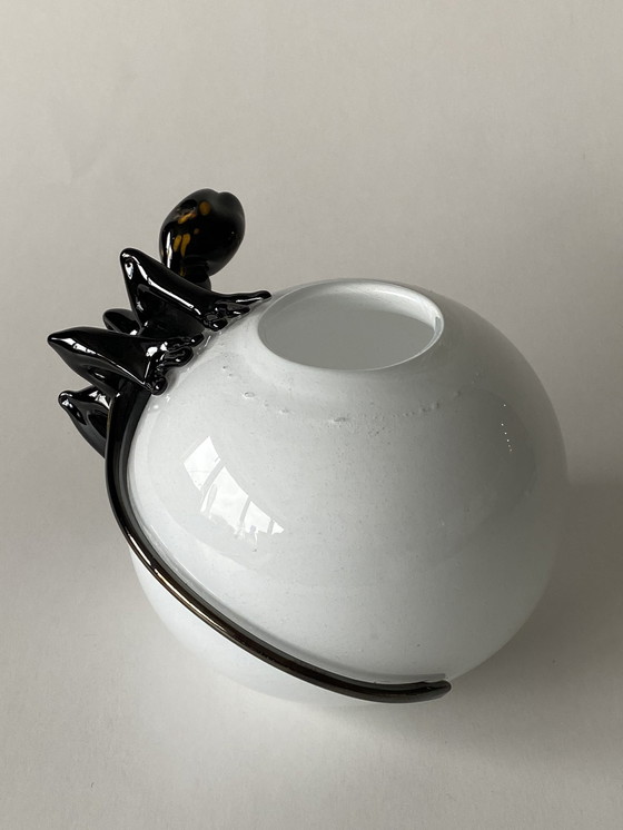 Image 1 of Eidechse auf einer Vase