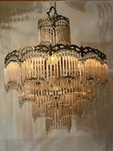 Jugendstil-Hängelampe Kronleuchter