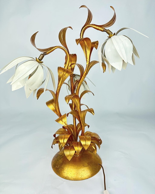 Vintage Blumenlampe