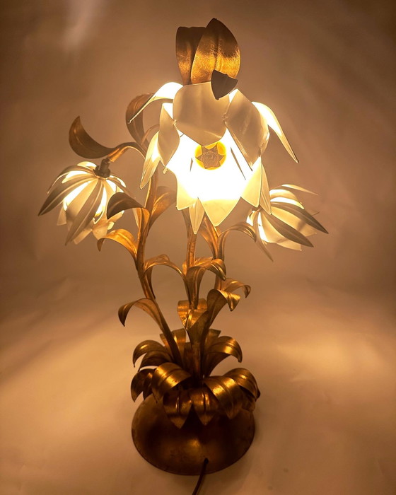 Image 1 of Vintage Blumenlampe