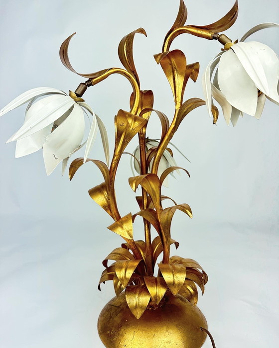 Image 1 of Vintage Blumenlampe