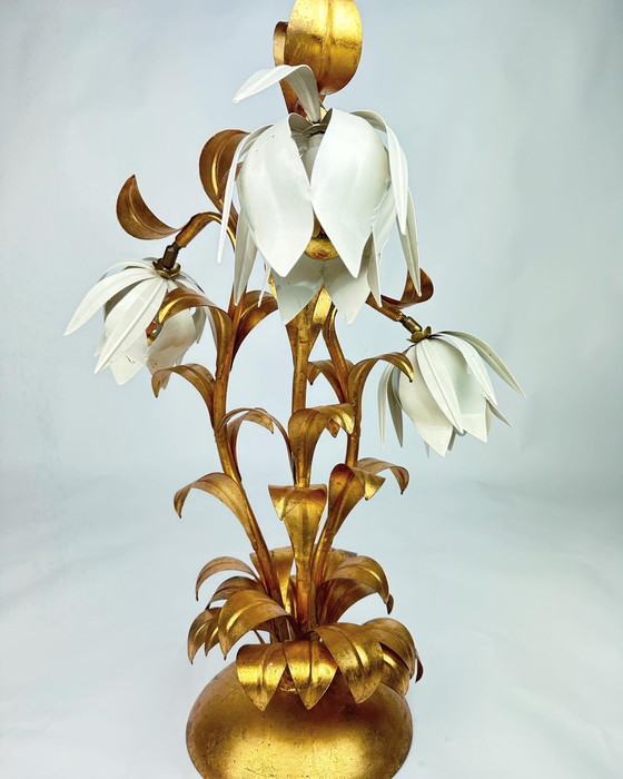 Image 1 of Vintage Blumenlampe