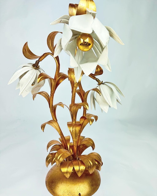 Vintage Blumenlampe