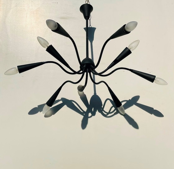 Image 1 of Vintage 9-armiger Kronleuchter