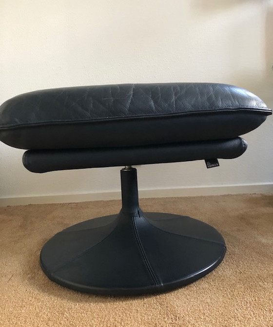 Image 1 of Leolux Hocker auf Drehgestell