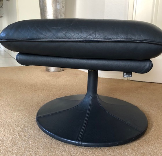 Image 1 of Leolux Hocker auf Drehgestell