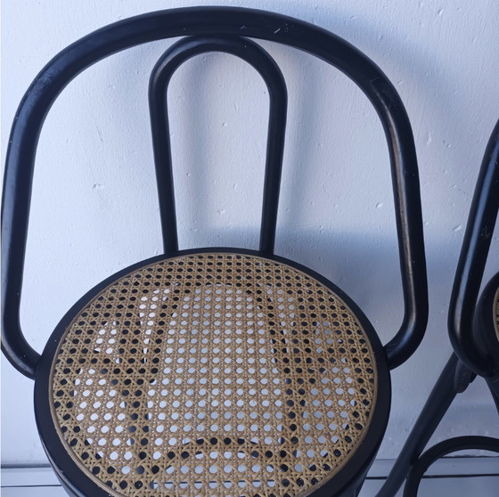 Image 1 of 3x Vintage Barhocker