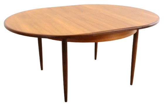 Image 1 of G-Plan runder ausziehbarer Esstisch 'Wadworth' vintage