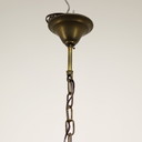 Art Deco Opaline Pendelleuchte