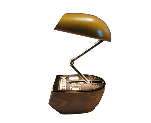 Vintage-Lampe - Teleskop-Kapsel - Ex-60 - Digiclock - Hk - Space Age - 1960