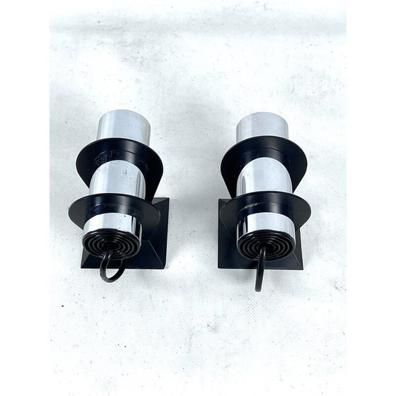 Image 1 of Paar alte Elbow-Wandlampen für Targetti, 1970