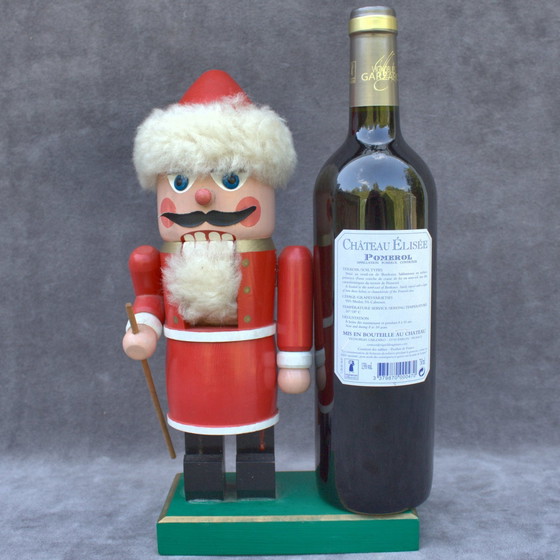 Image 1 of VintageErzgebi Holz Nussknacker Weihnachtsmann