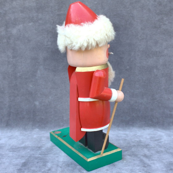 Image 1 of VintageErzgebi Holz Nussknacker Weihnachtsmann