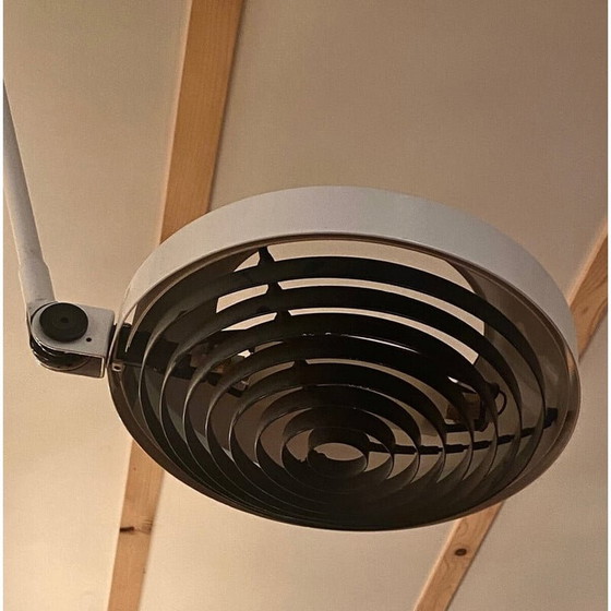 Image 1 of Vintage-Wandleuchte aus weiß lackiertem Metall, 1970