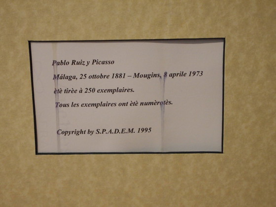 Image 1 of Picasso-Siebdruck