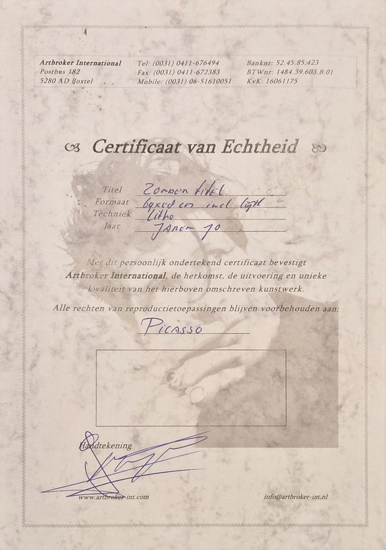 Image 1 of Picasso-Siebdruck