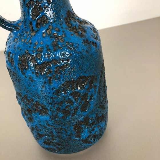 Image 1 of Vintage Vase aus fetter Lava Keramik von Gräflich Ortenburg, Deutschland 1950