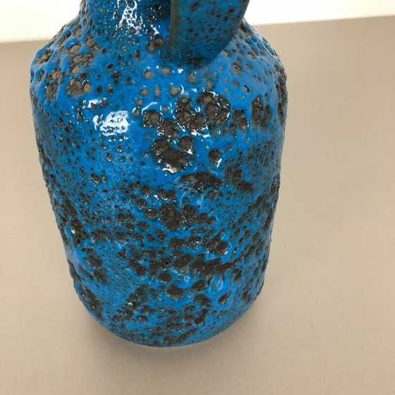 Image 1 of Vintage Vase aus fetter Lava Keramik von Gräflich Ortenburg, Deutschland 1950